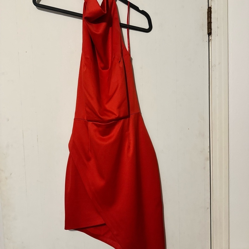 Elliat Red Halter Dress